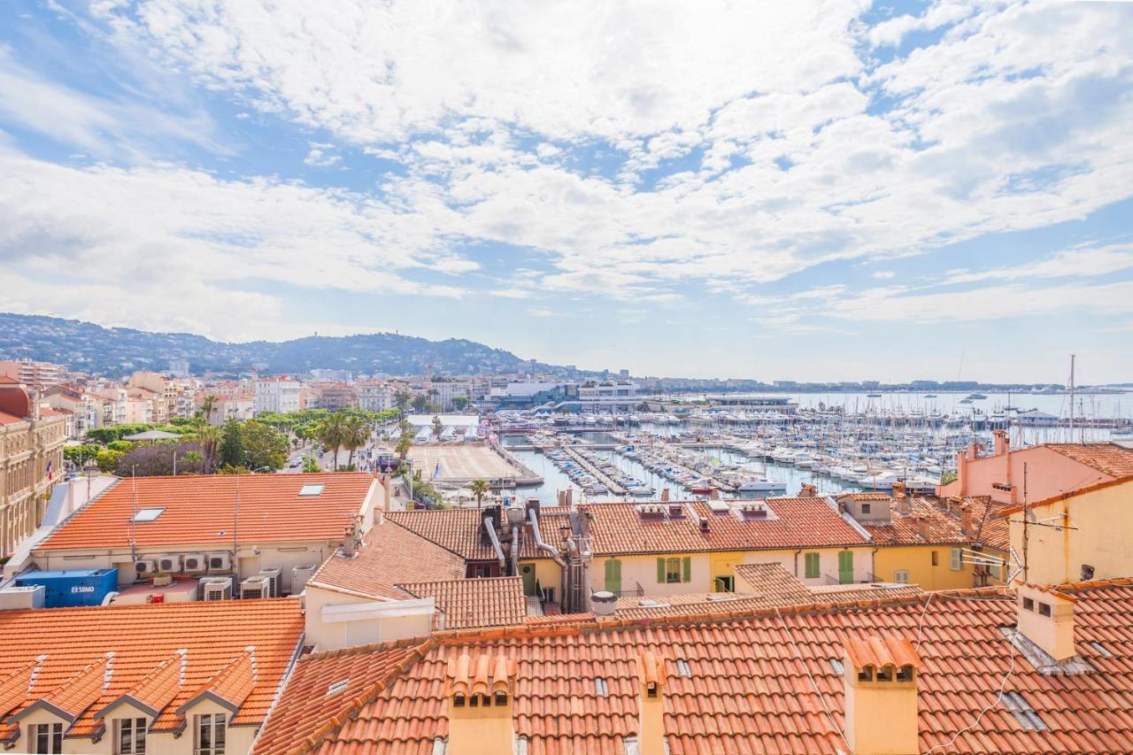 Immogroom - Sea View On The Port - Next To The Beaches - Ac - Wifi Cannes Dış mekan fotoğraf
