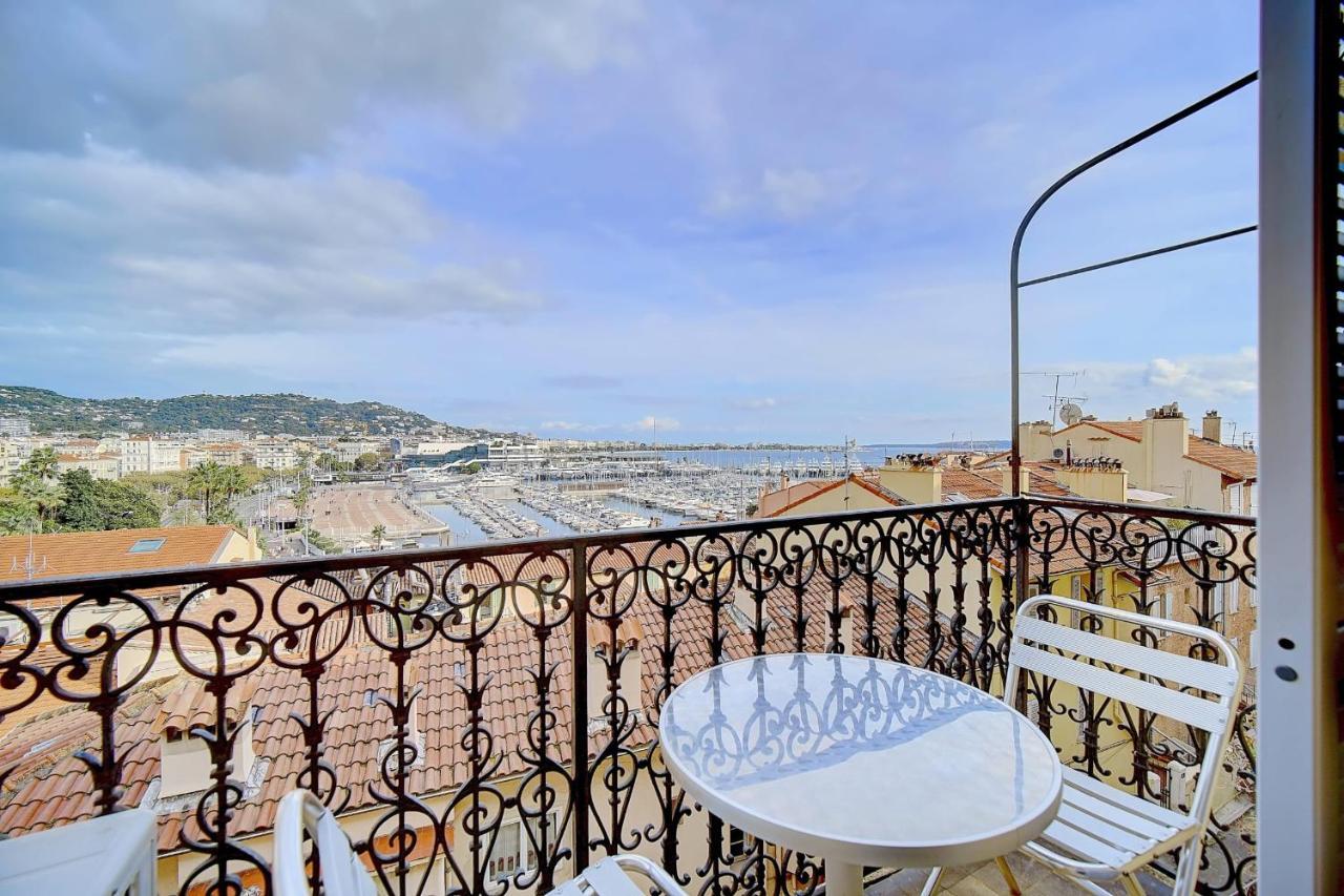 Immogroom - Sea View On The Port - Next To The Beaches - Ac - Wifi Cannes Dış mekan fotoğraf